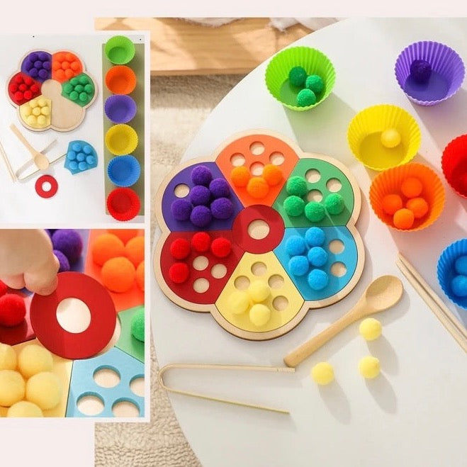 ColourFlower™ - Montessori Sorting Toy