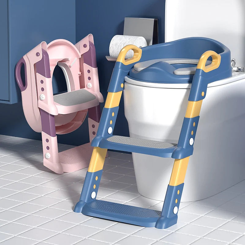 PottyTrainer™ - Folding Toilet Ladder